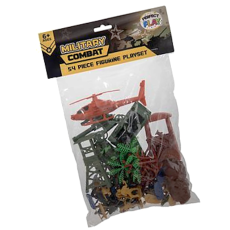 Combat Military Play-set - 54 Piece